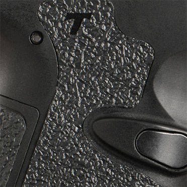 Archon Firearms grip with rubber texture detail